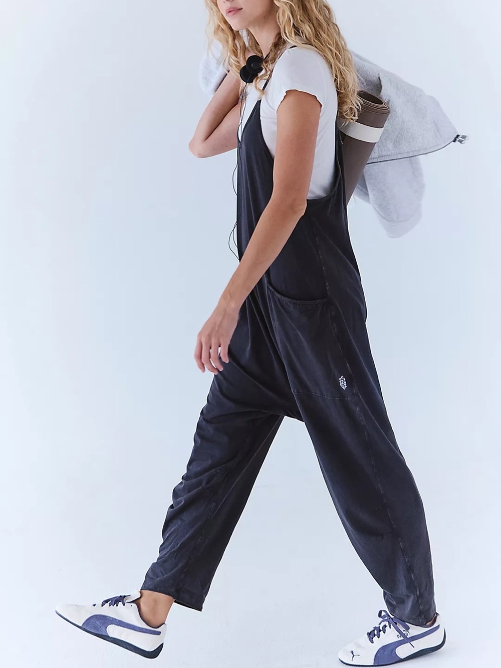 Free People FP Movement Hot Shot Onesie Romper S Athleisure Gorpcore